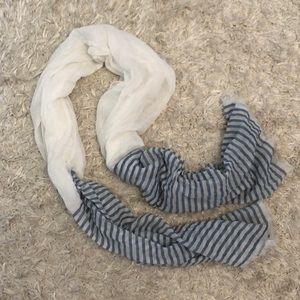 gauzy nautical summer scarf